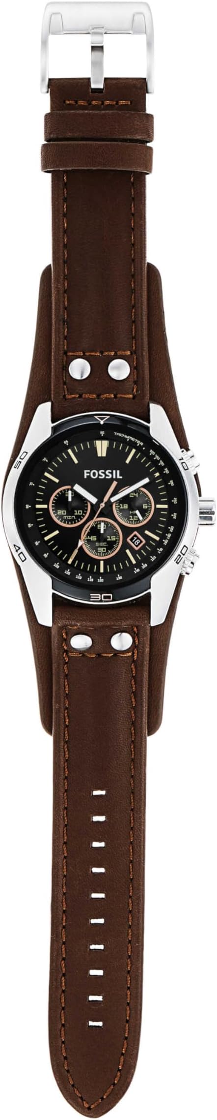 Fossil Reloj para Hombre Coachman, Movimiento cronógrafo de Cuarzo