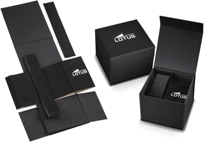 LOTUS Reloj Hombre Analógico de Cuero