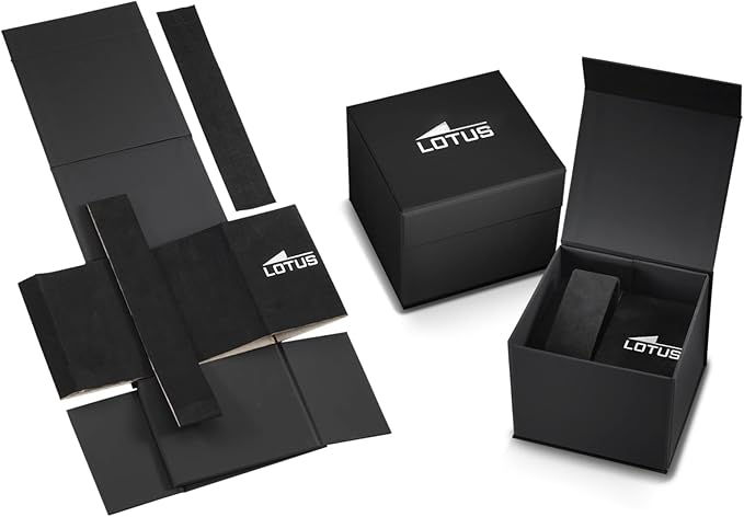 LOTUS Reloj Hombre Analógico de Caucho
