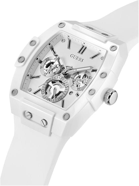 Guess Trend Casual Tonneau Diamond - Reloj de 43 mm para Hombre