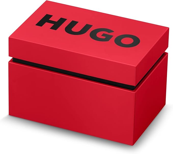 HUGO Reloj Analógico de Cuarzo para Hombre Colleción #First - Dispobible con Correa de Acero Inoxidable o de Cuero