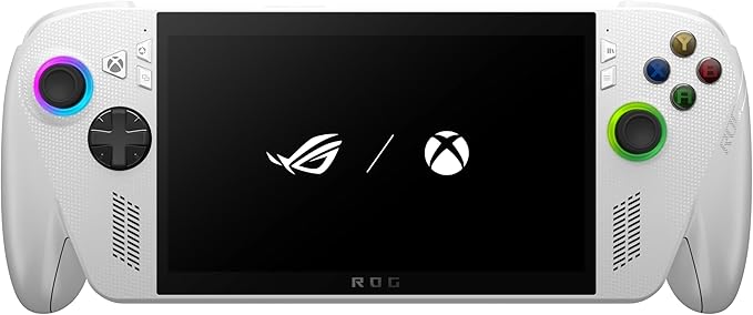 ASUS ROG Xbox Ally - Consola Portátil Gaming 7" Full HD 120Hz (AMD Ryzen Z2 A, 16GB RAM, 512GB SSD, Batería 60Wh, Windows 11, Consigue 3 meses gratis de Game Pass Premium) - Color Blanca