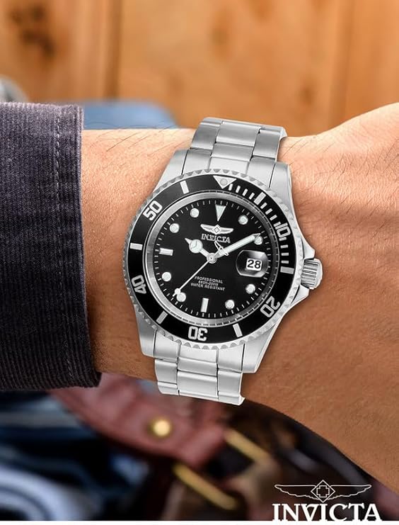 INVICTA Pro Diver Stainless Steel Men's Quartz Watch - 40mm