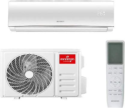 INFINITON Aire Acondicionado SPTSE12A2, 12000 BTU, Wifi Incorporado, Bomba de Calor, Control Remoto, Modo Sleep, A++, Blanco [Clase de eficiencia energética A++]
