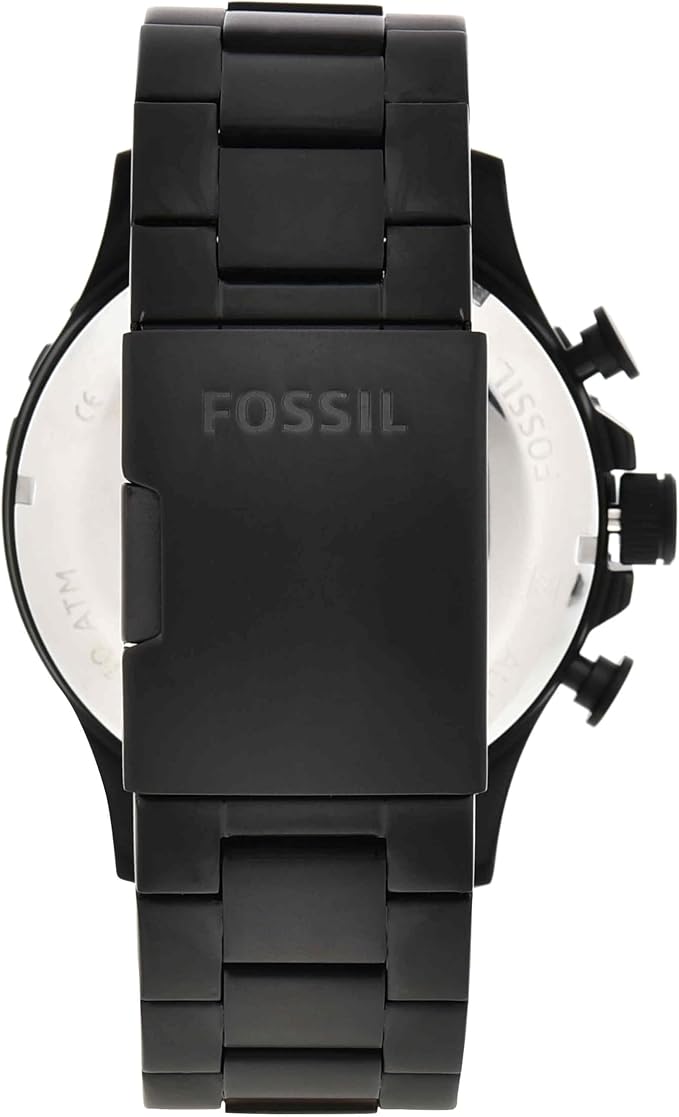 Fossil Cinturones de Piel con Hebilla marrón para Hombre