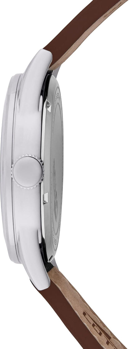 LOTUS Reloj Hombre Analógico de Cuero
