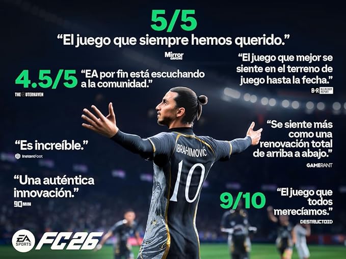 EA SPORTS FC 26 Standard Edition PS5 | Disco | Videojuegos | Castellano