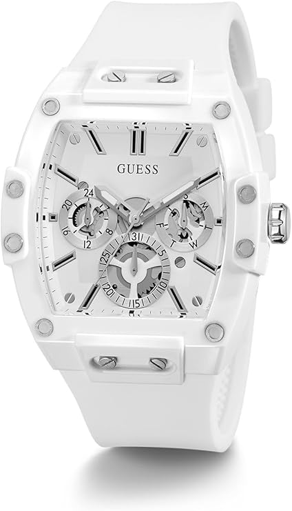 Guess Trend Casual Tonneau Diamond - Reloj de 43 mm para Hombre