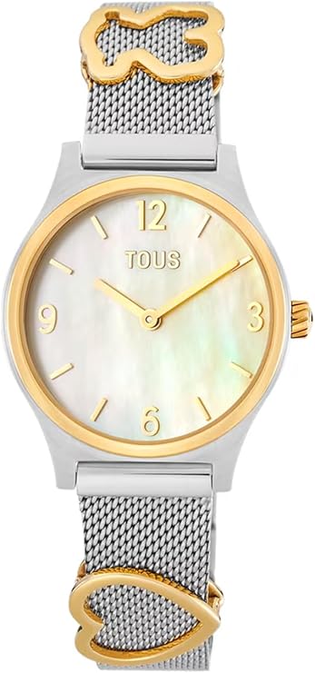 TOUS Watches Epic Reloj para Mujer Analógico de Cuarzo con Brazalete de Acero Inoxidable 3000136000