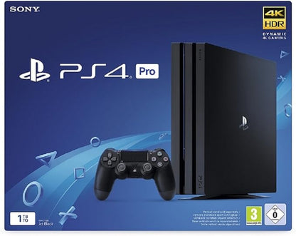 Sony PlayStation 4 Pro 1TB Negro 1000 GB Wifi - Videoconsolas (Negro, 8192 MB, GDDR5, AMD Jaguar)