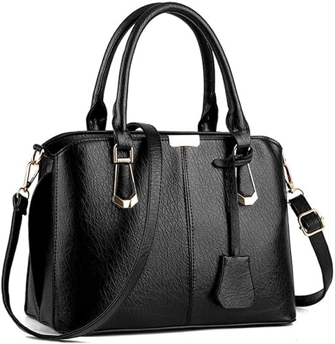 AioTio Bolsos de Mujer Grande Bolso de Hombro Bolso Bandolera Tote Bolso de Mano Cuero PU Conjunto de Bolsa Mujer Tarjetero Billetera 4pcs Set