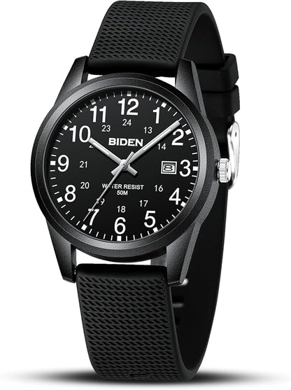 LN LENQIN Reloj Hombre Reloj de Cuarzo Analógico para Hombre