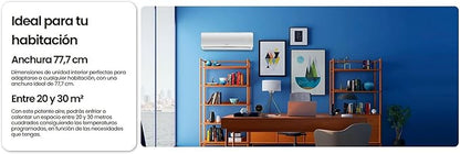 INFINITON Aire Acondicionado SPTSE12A2, 12000 BTU, Wifi Incorporado, Bomba de Calor, Control Remoto, Modo Sleep, A++, Blanco [Clase de eficiencia energética A++]