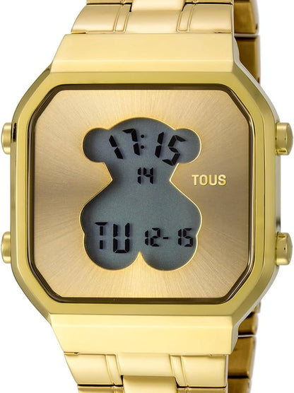 Tous D-Bear SQ - Reloj de Pulsera de Acero
