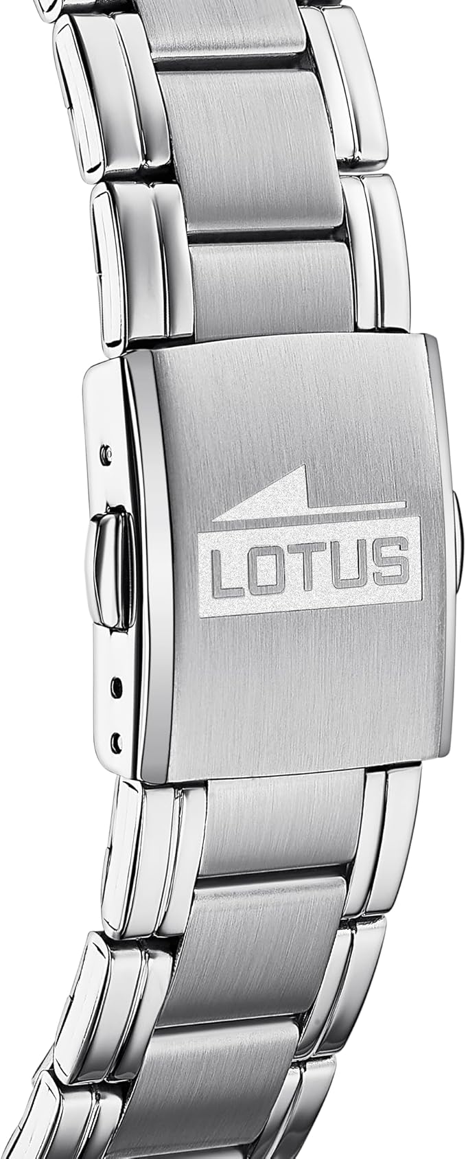 LOTUS Reloj Hombre Analógico de Acero Inoxidable 316l Plateado