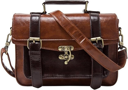 Ecosusi – Bolso bandolera para mujer, vintage, Marron 2 (marrón) - Eco012827057