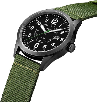 LN LENQIN Reloj Hombre Relojes Militares Relojes Analógicos De Cuarzo para Hombres