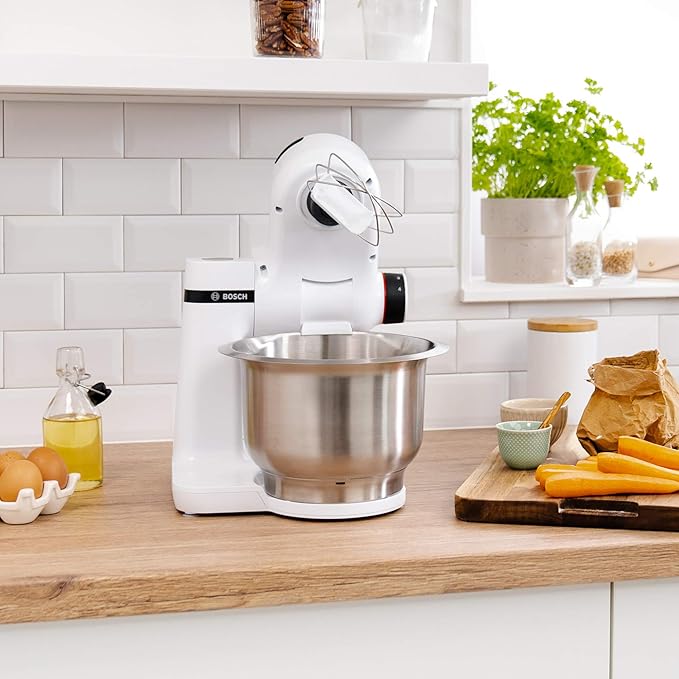 Bosch - Robot de cocina, Serie 2, MUM, 700 W, Blanco, MUMS2EW00