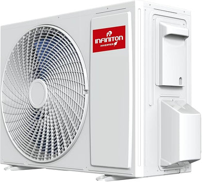 Infiniton Aire Acondicionado Split SPTTC12A2, 12000 BTU - Bomba de Calor, Mando a distancia, Pantalla LED, Deshumidificador, Bajo Consumo [Clase de eficiencia energética A++]