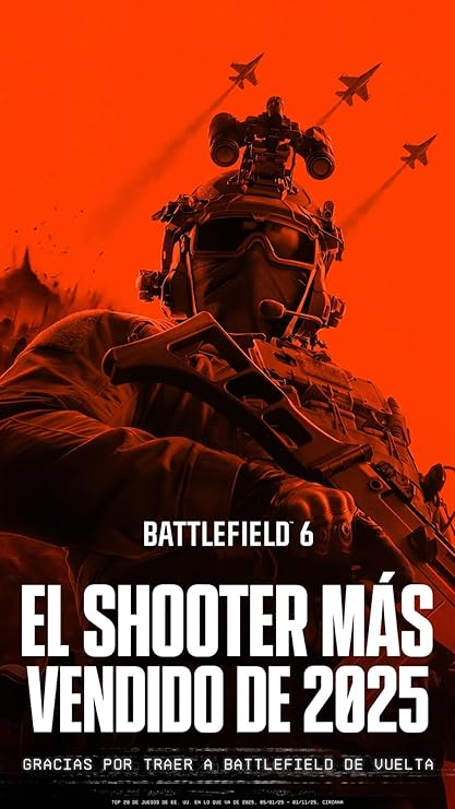 Battlefield 6 Standard Edition PS5 | Videojuegos | Castellano