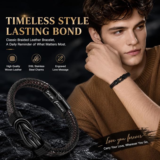 Juego de Regalo para Hombre, Reloj de Pulsera, Llavero, Gafas de Sol, día del Padre, día de San Valentín, Boda, Navidad, Novio, Regalo