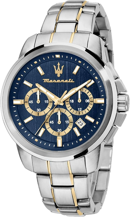 Maserati Reloj para Hombre, Colección SUCCESSO, en Acero, PVD Oro - R8873621016