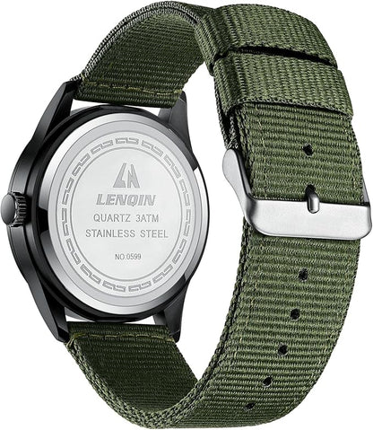 LN LENQIN Reloj Hombre Relojes Militares Relojes Analógicos De Cuarzo para Hombres