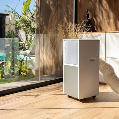 Cecotec Aire Acondicionado Portátil con Mando y Bomba de Calor ForceClima 9450 Style Heating, 9000 BTU, Táctil, Pantalla LED